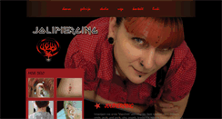 Desktop Screenshot of jolipiercing.com